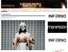Tablet Screenshot of inferno-magazine.com